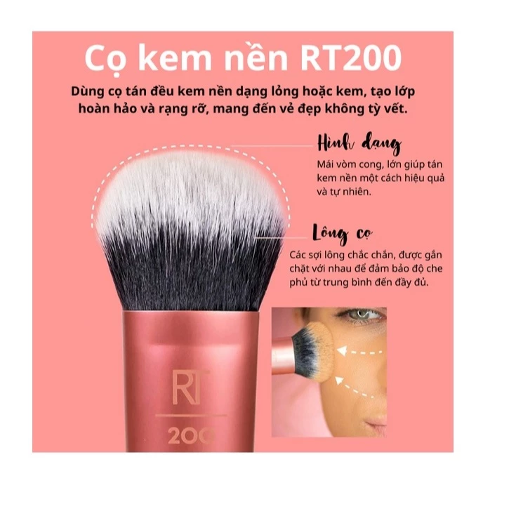 Cọ Tán Nền RT Real Techniques Expert Face Brush 01411